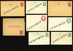 1900s-20s, Mixed lot incl. 1913 1d. card (H&amp;G2) unused, scarce, ...