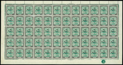 1940-41 Camel 4 1/2pi on 8pi emerald and black, mint and mint nh ...