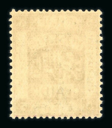 1923 5p deep purple optd type 11 (gold) mint large part o.g. with ...