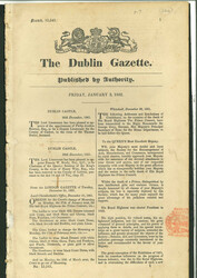 1840-1877 Newspapers and documents, including 1840 The Morning Post ...