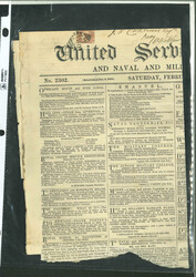 1840-1877 Newspapers and documents, including 1840 The Morning Post ...