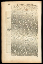 Provincial Map: The Fift Table of Ireland - Hiberniae v Tabula - ...