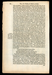 Provincial Map: The Fovrth Table of Ireland - Hiberniae v Tabula - ...