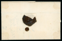 1840 (2.7) Prepaid folded entire from Kilcock showing an exceptional ...
