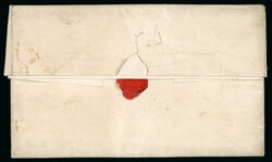 1840 (31.5) Prepaid folded entire from Dublin to Rathdrum, showing an ...