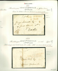 1811 Entire sent locally within Dublin to Lower Ormond Quay and ...