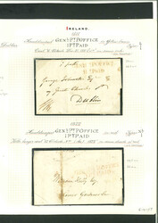1811 Entire sent locally within Dublin to Lower Ormond Quay and ...