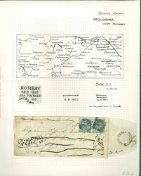 Cavan - Ardlogher: 1857 (8.8) Small envelope from Ardlogher, via ...