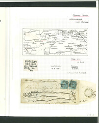 Cavan - Ardlogher: 1857 (8.8) Small envelope from Ardlogher, via ...