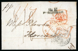 Dublin - Instructional: 1840 (25.1) Folded entire from Dublin to ...