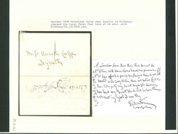 Kilkenny: 1839 Two Valentine letters sent within Kilkenny, both date ...