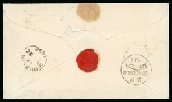 Leitrim - Kilcare: 1858 Envelope from Carrick on Shannon to Edinburgh ...