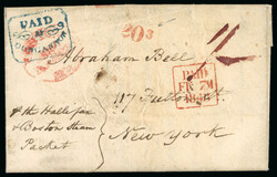 Tyrone - Dungannon: 1848 (21.1) Folded entire from the townland of ...