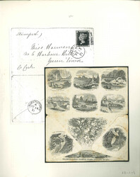 Wicklow: 1871 Envelope from Dublin to Queenstown, Cork, franked 1d ...