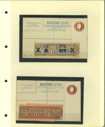 1874–1920 Postal Stationery for use in Ireland. An attractive and ...