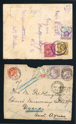 1890-1900c Envelope from the Rectory, Church Cross (Railway Station) ...