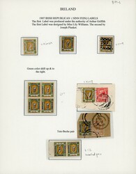 3340: Irlanda - Se-tenant prints