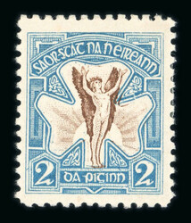 1922 Hely Ltd: Lithographed Monocolour &amp; Bi-coloured 2d essays in ...