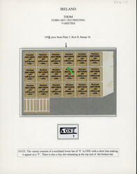 1s bistre brown, mint and mint nh, right sheet marginal block of ...