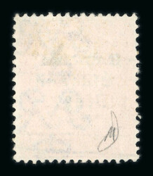 1d Scarlet – “Accent and Final ‘t’ Missing” Variety, Used. ...