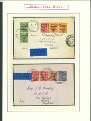 1924-1925 Overprint Airmail Usages: An attractive selection of ...