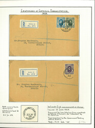 1929 Daniel O'Connell attractive specialised assembly neatly mounted ...