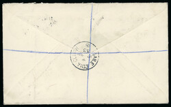 1933 Holy Year complete with both values, tied on a registered ...