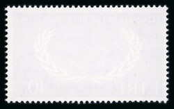 1964 UNO mint nh set of two, overprinted Specimen in black, fresh, ...