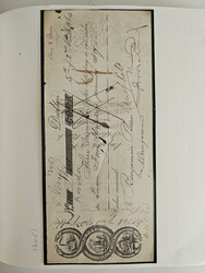 1838-1919 Bill or Note: Old-time attractive group of thirty-eight ...