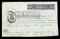 1869-1936 Old-time attractive collection of 33 documents, 9 fragments ...