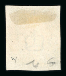 1840 1d Black, Plate 2, JI. Four margins, crisply struck central red ...