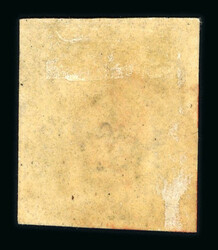 1840 1d Black, Plate 2, LC. Good margins, fine strike of orange-red ...