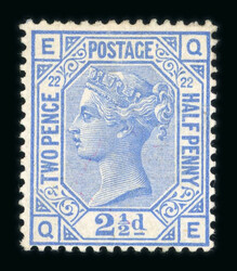 1880–83 Group of nine mint issues, each fresh and attractive, ...