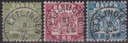 "Ettlingen" K1 sehr klar und ideal auf kpl. Ausgabe 1 KR bis 7 ...