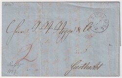 20: l'État souverain allemand de Bergedorf - Cancellations and seals