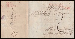 "Kaiserslautern", "100 Kayserslautern" und rs. L2 "100 Worms", je ...