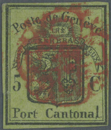 Lot 2008 - schweiz schweiz kantone genf -  Auction House Thomas Schantl 5th Auktionshaus Thomas Schantl Auction