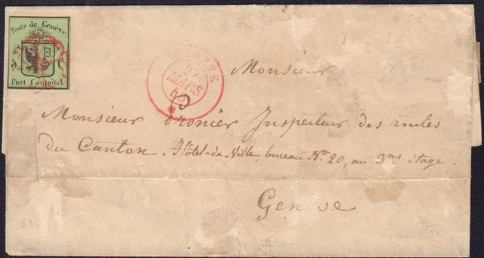 Lot 391 - schweiz kantone genf  -  Auction House Thomas Schantl PREMIUM online live auction