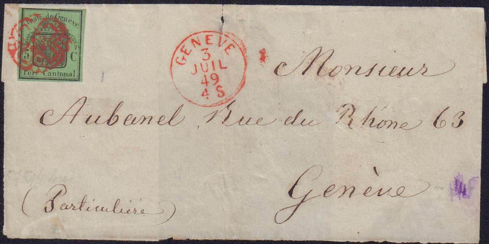 Lot 402 - schweiz kantone genf  -  Auction House Thomas Schantl 2nd Online-Live-Auction (PREMIUM-Edition)
