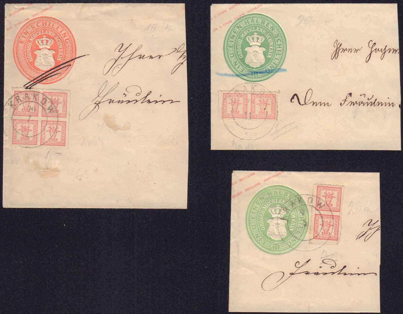 Lot 46 - altdeutschland mecklenburg schwerin - Auction House Thomas Schantl PREMIUM online live auction Lot 46 - altdeutschland mecklenburg schwerin - Auction House Thomas Schantl PREMIUM online live auction