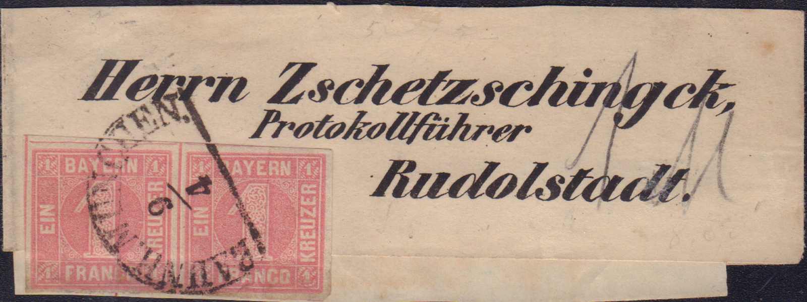 Lot 5 - altdeutschland bayern  -  Auction House Thomas Schantl 2nd Online-Live-Auction (PREMIUM-Edition)