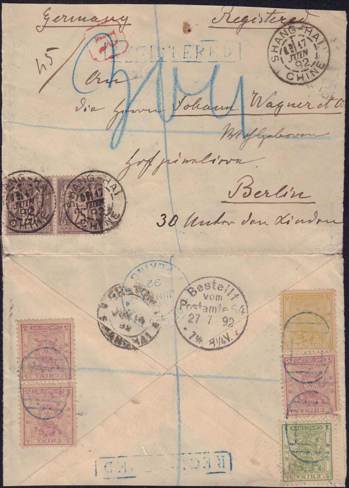 Lot 133 - China  -  Auction House Thomas Schantl 2nd Online-Live-Auction (PREMIUM-Edition)