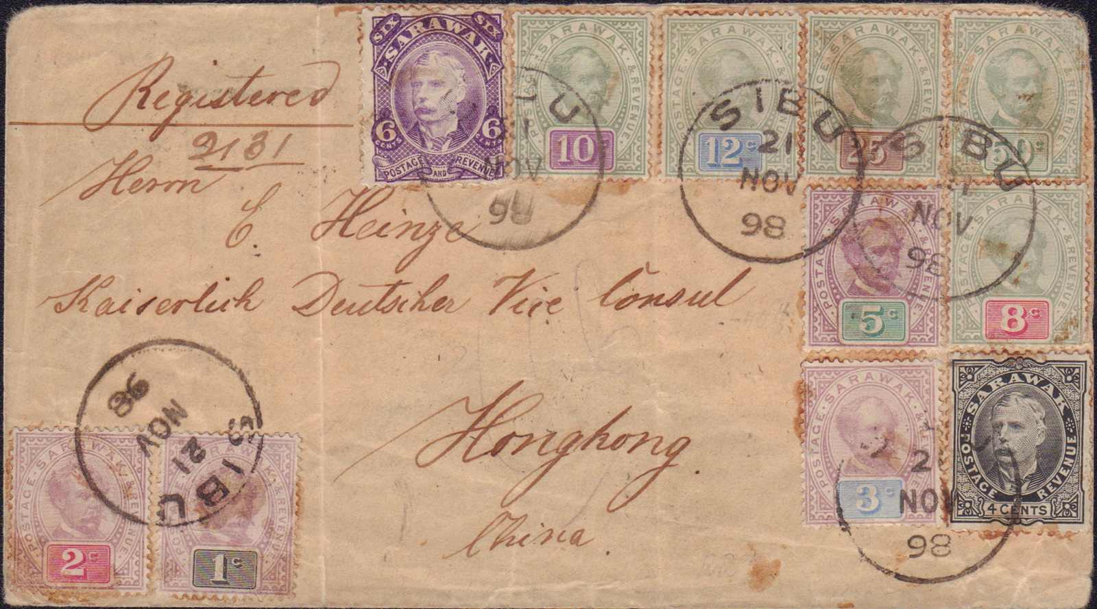 Lot 281 - malaiische staaten sarawak  -  Auction House Thomas Schantl 2nd Online-Live-Auction (PREMIUM-Edition)