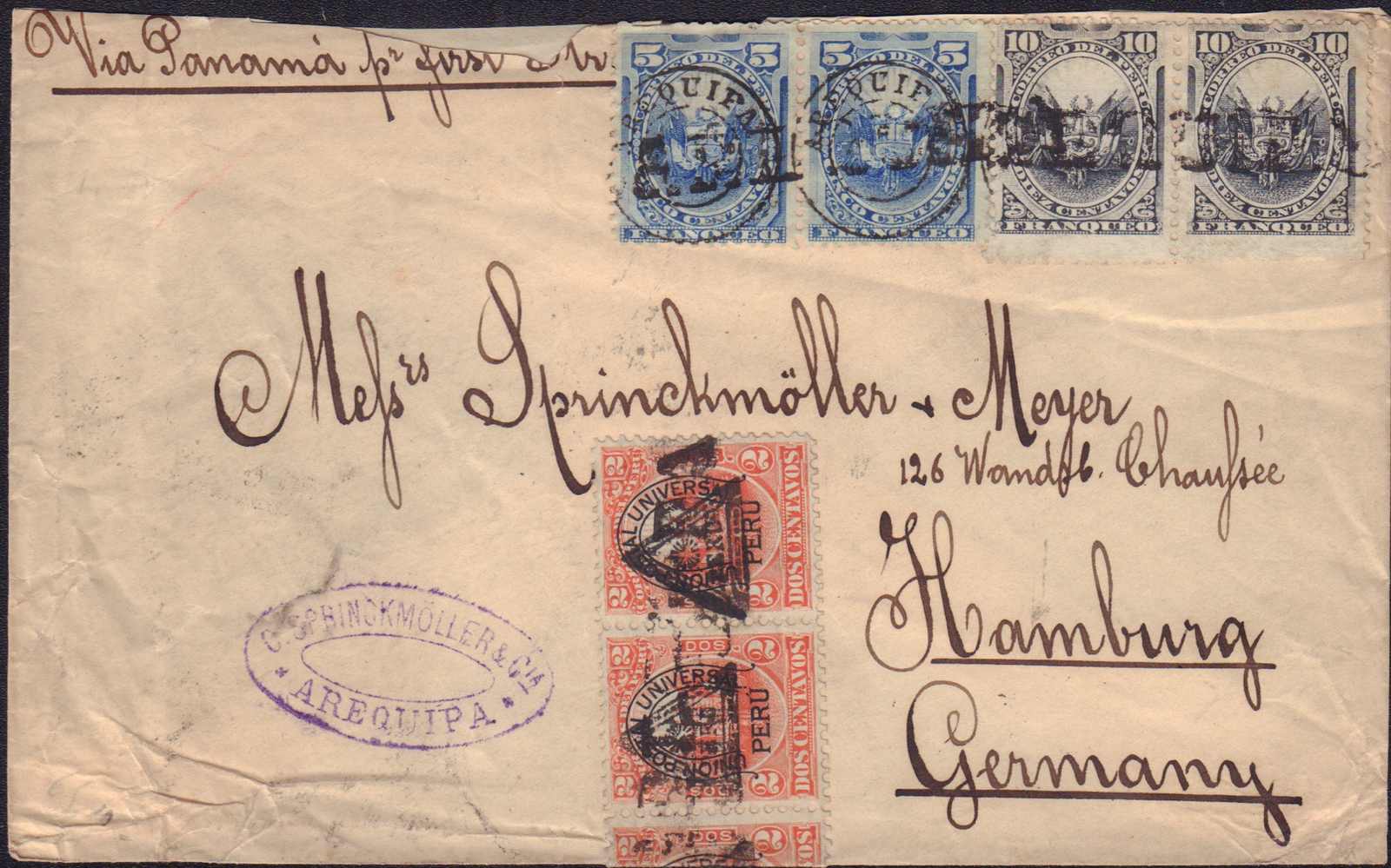 Lot 328 - Peru  -  Auction House Thomas Schantl 2nd Online-Live-Auction (PREMIUM-Edition)