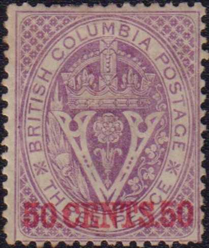 Lot 124 - britisch columbia und vancouver inseln  -  Auction House Thomas Schantl 2nd Online-Live-Auction (PREMIUM-Edition)