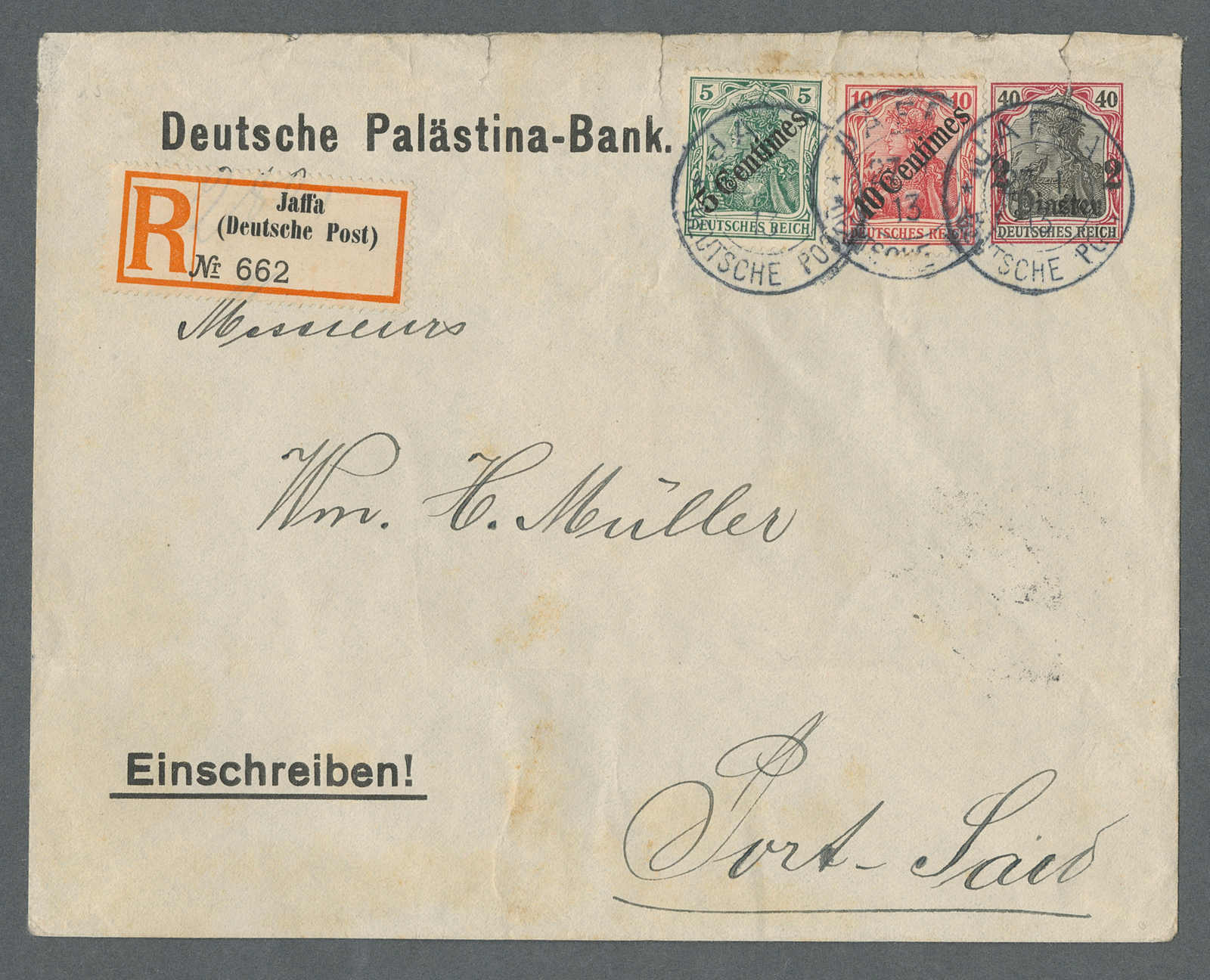 Lot 581 - deutschland deutsche auslandspost türkei -  Auction House Thomas Schantl 5th Auktionshaus Thomas Schantl Auction