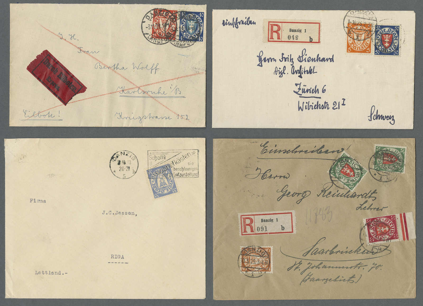 Lot 717 - deutschland danzig -  Auction House Thomas Schantl 5th Auktionshaus Thomas Schantl Auction