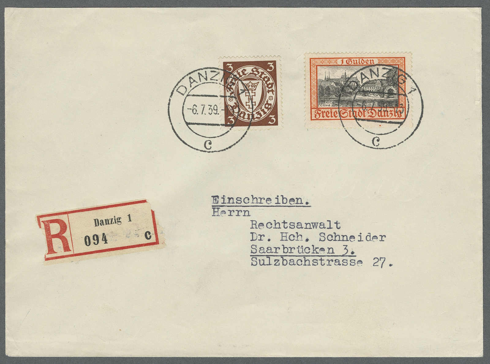 Lot 759 - deutschland danzig -  Auction House Thomas Schantl 5th Auktionshaus Thomas Schantl Auction