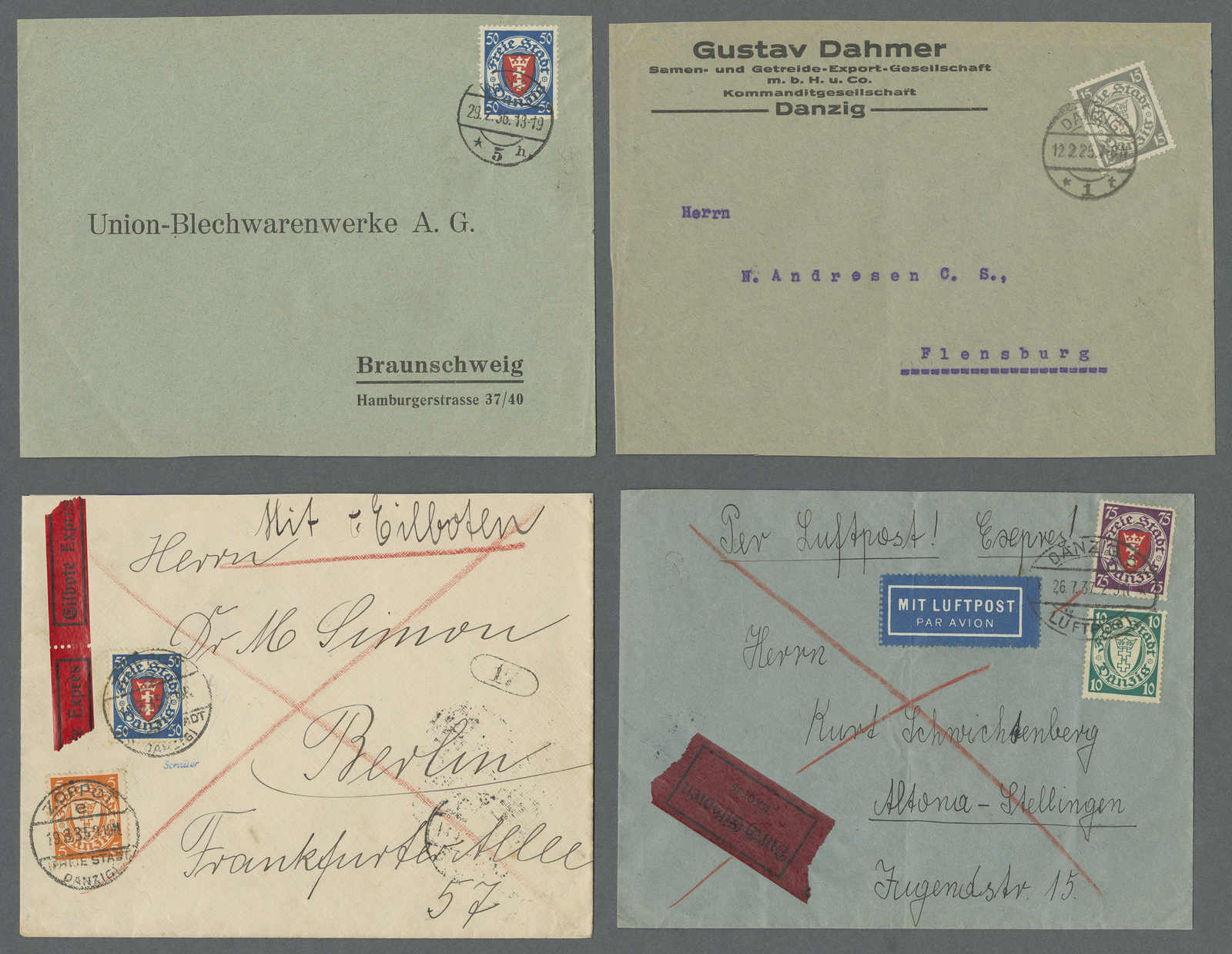 Lot 698 - deutschland danzig - Auction House Thomas Schantl 5th Auktionshaus Thomas Schantl Auction Lot 698 - deutschland danzig - Auction House Thomas Schantl 5th Auktionshaus Thomas Schantl Auction