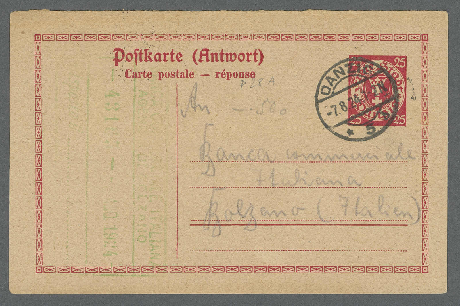 Lot 795 - deutschland danzig - Auction House Thomas Schantl 5th Auktionshaus Thomas Schantl Auction Lot 795 - deutschland danzig - Auction House Thomas Schantl 5th Auktionshaus Thomas Schantl Auction